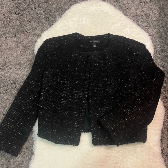 Wool cropped jacket - Picture 3 of 5
